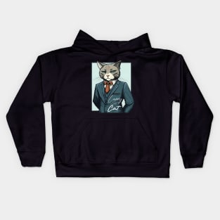 Larry The Cat Kids Hoodie